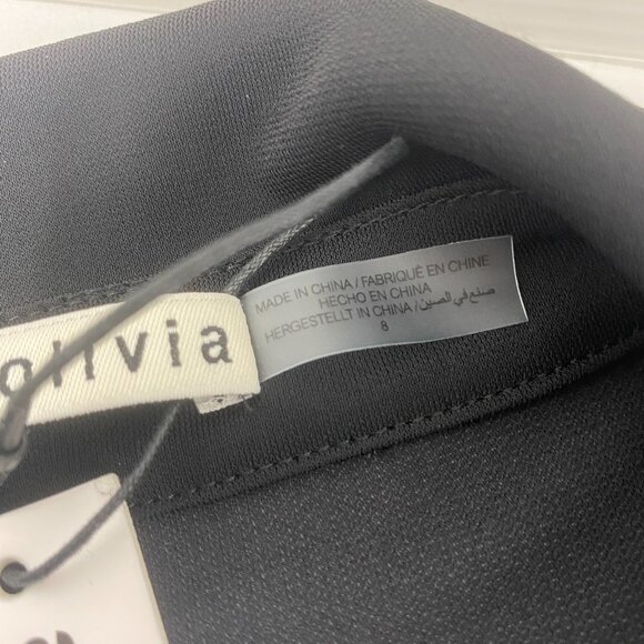 Alice + Olivia Millicent Secret Garden Wrap Mini Dress 8 NWT $440 - Picture 8 of 10